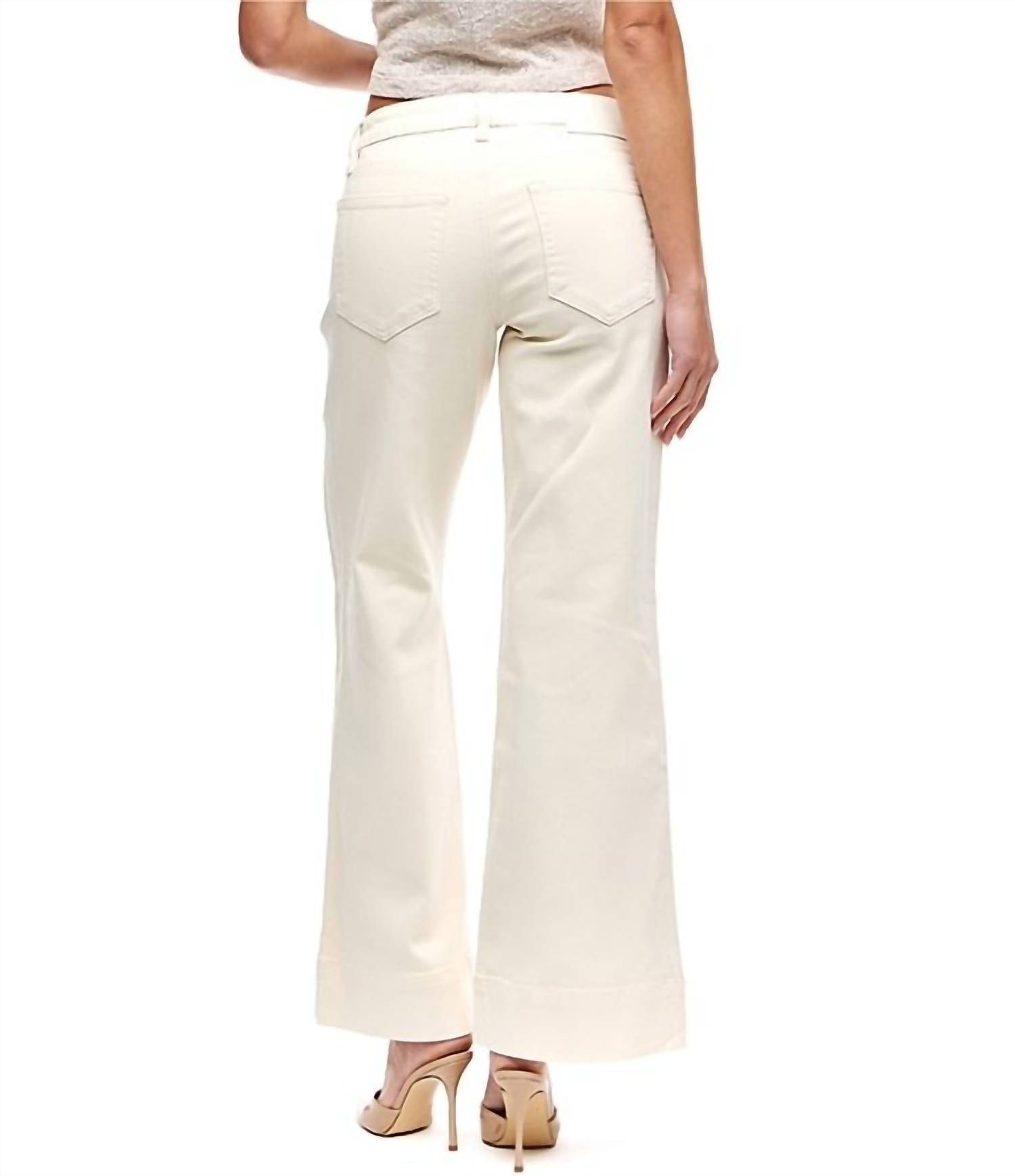 Hidden - Happi Pintuck Flare Jeans