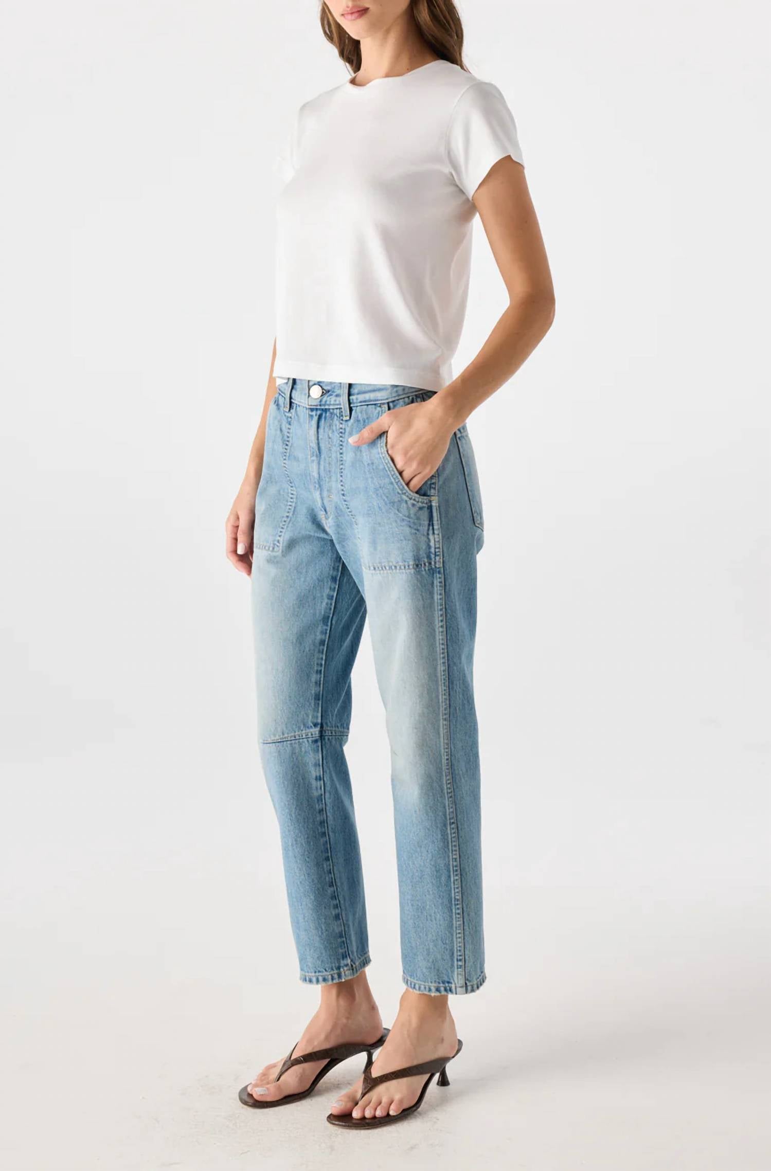 Amo - Cate High Rise Cropped Jeans