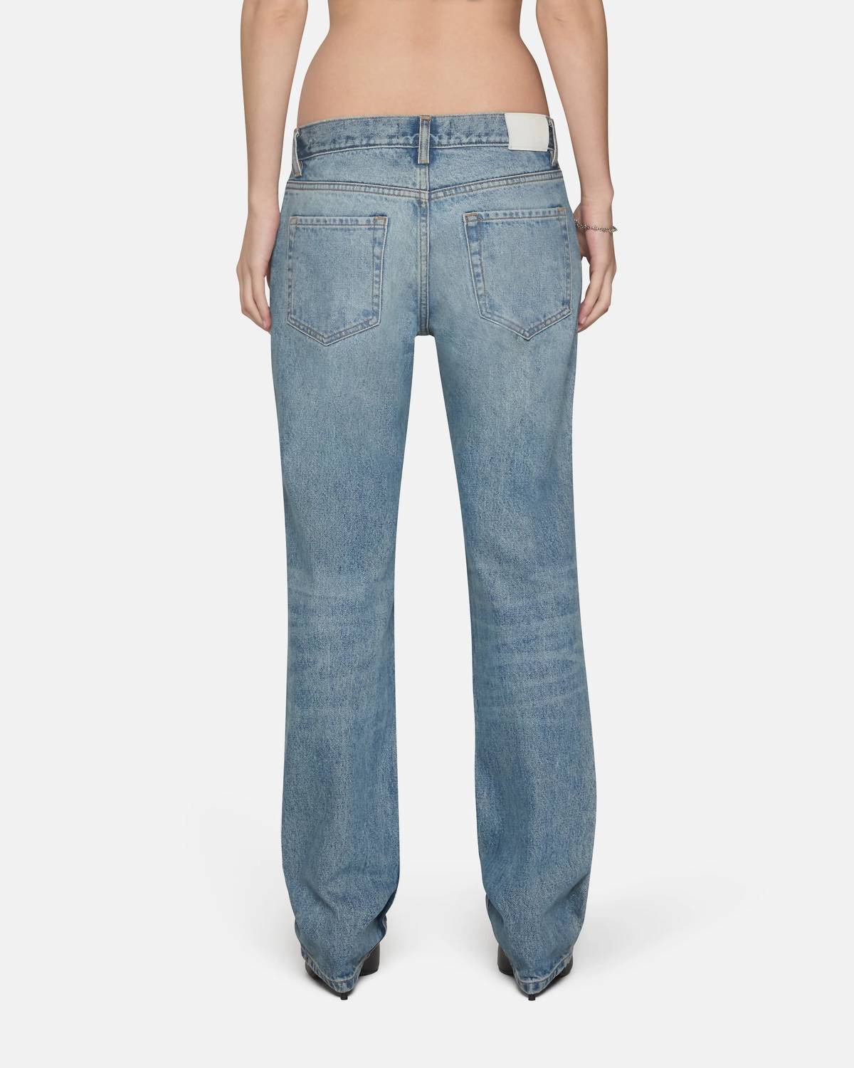 Eb Denim - Low Rise Straight Jeans