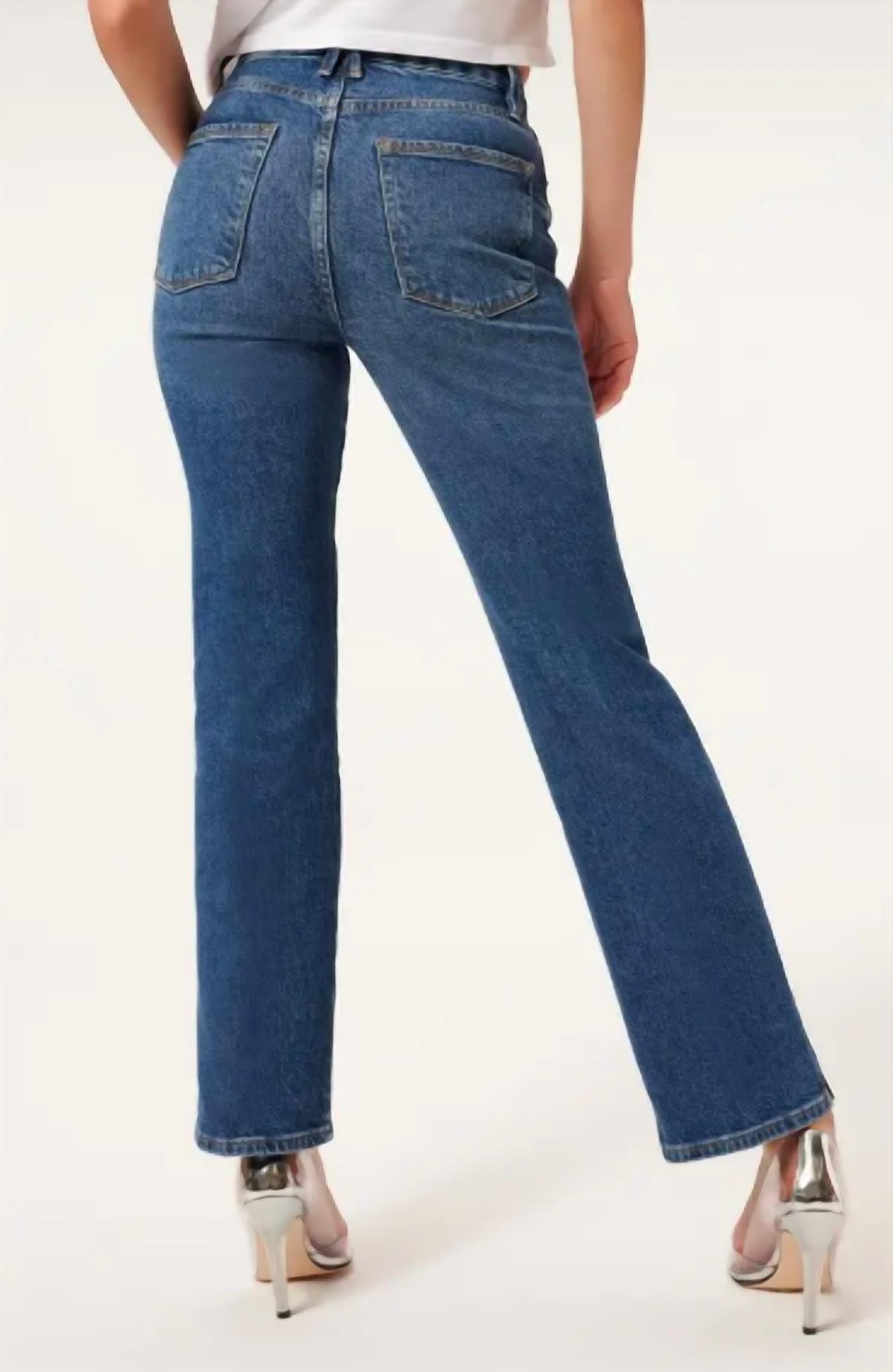 Good American - Good Curve Straight Jeans