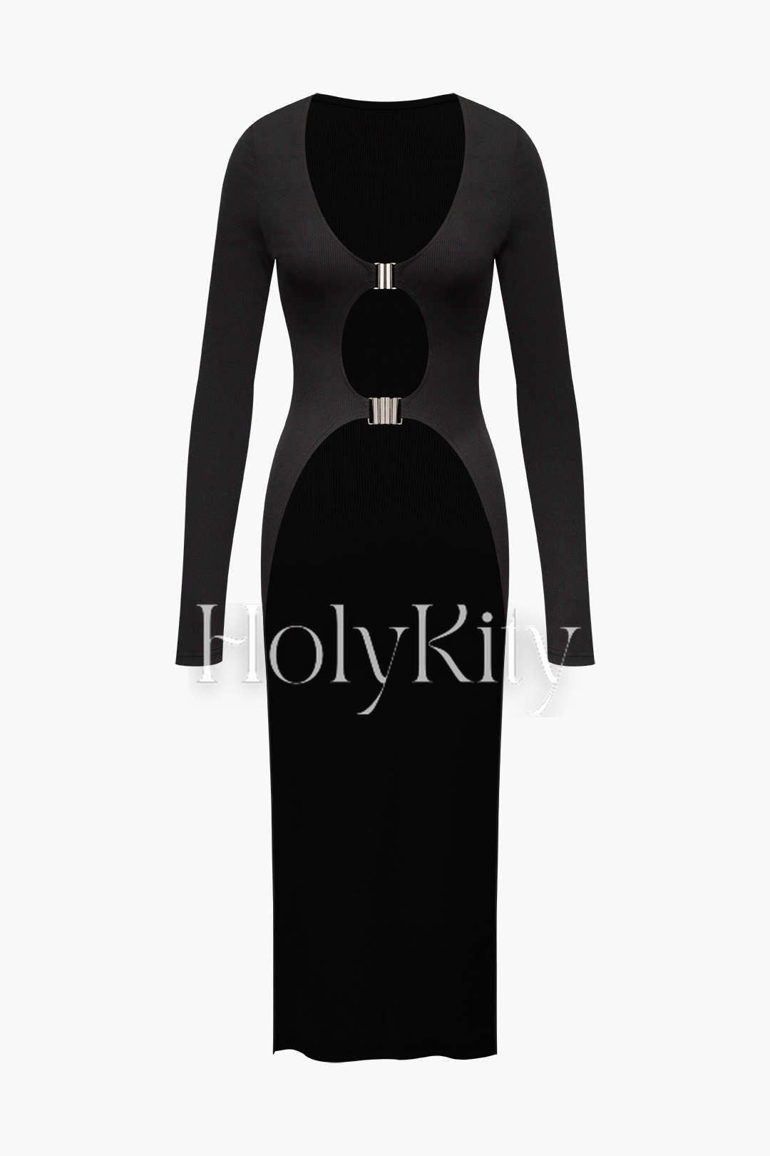V-neck Asymmetric Long Sleeve Top