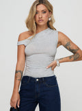 Beller Top Marle Grey