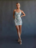 Party Sequined Mini Dress