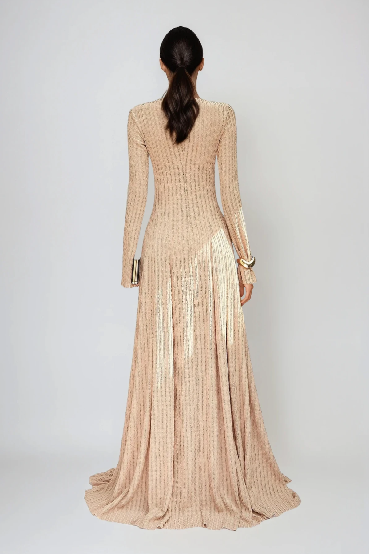 Dorthea Pleated  Maxi Dress