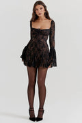 Midnight Muse Strapless Mini Dress