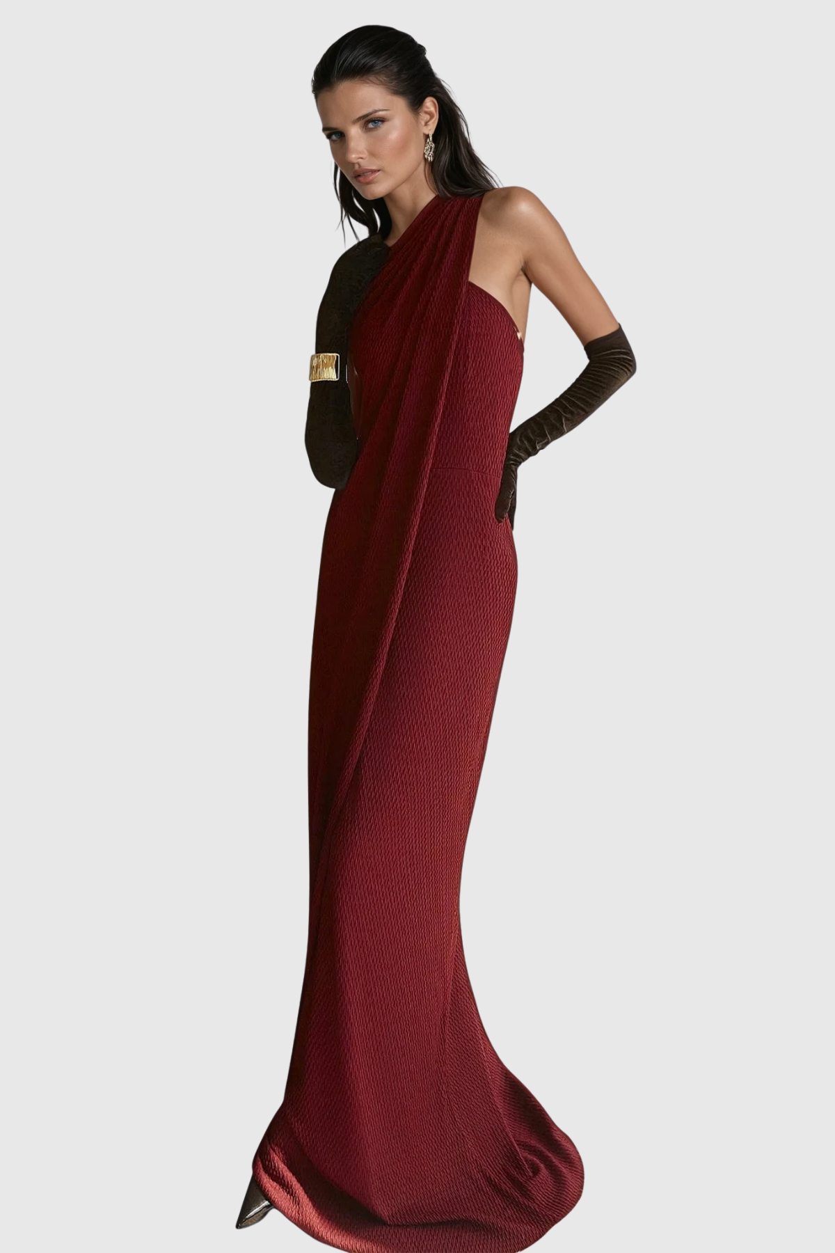 Doru Sleeveless Embellished Maxi Dress