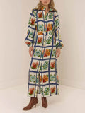 Casual Chic Linen Tie-Waist Maxi Dress