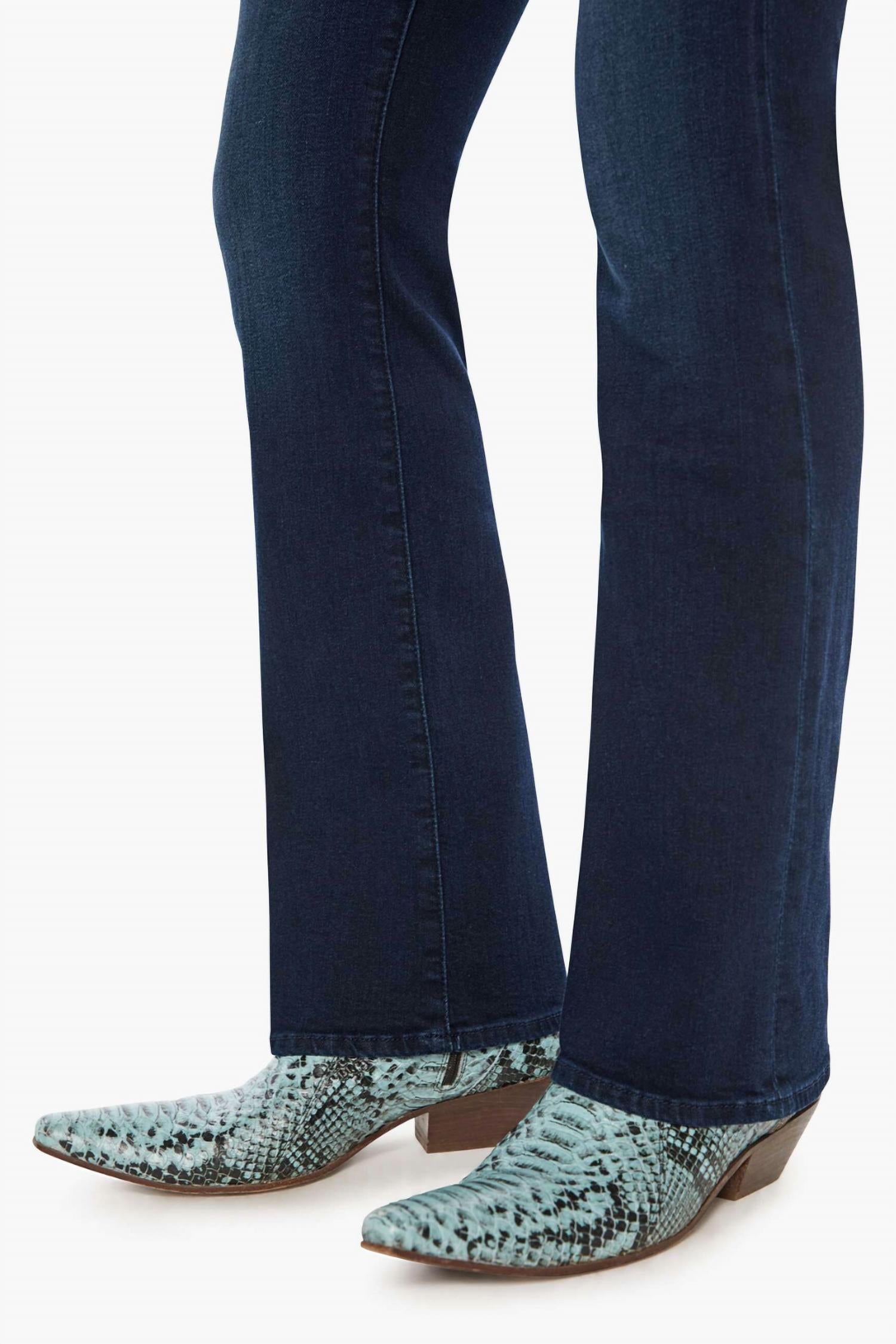 Mother - Mid Rise Smokin Skimp Flared Leg Jeans