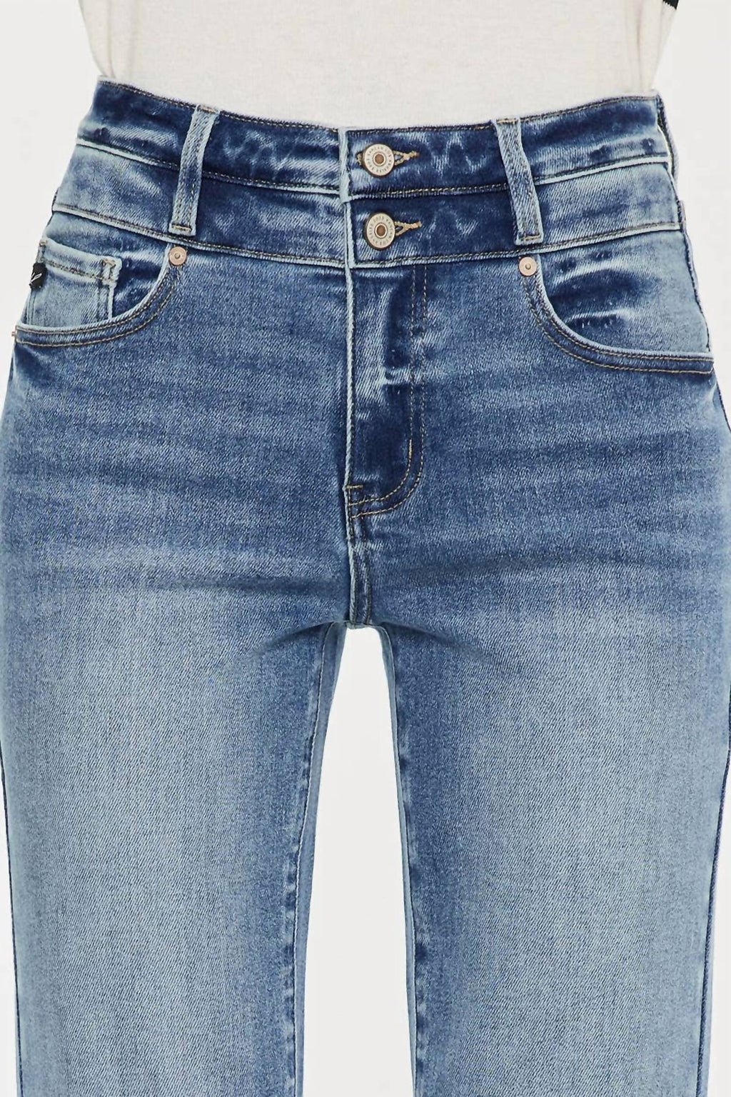 Kancan - Kiana High Rise Slim Straight Jeans
