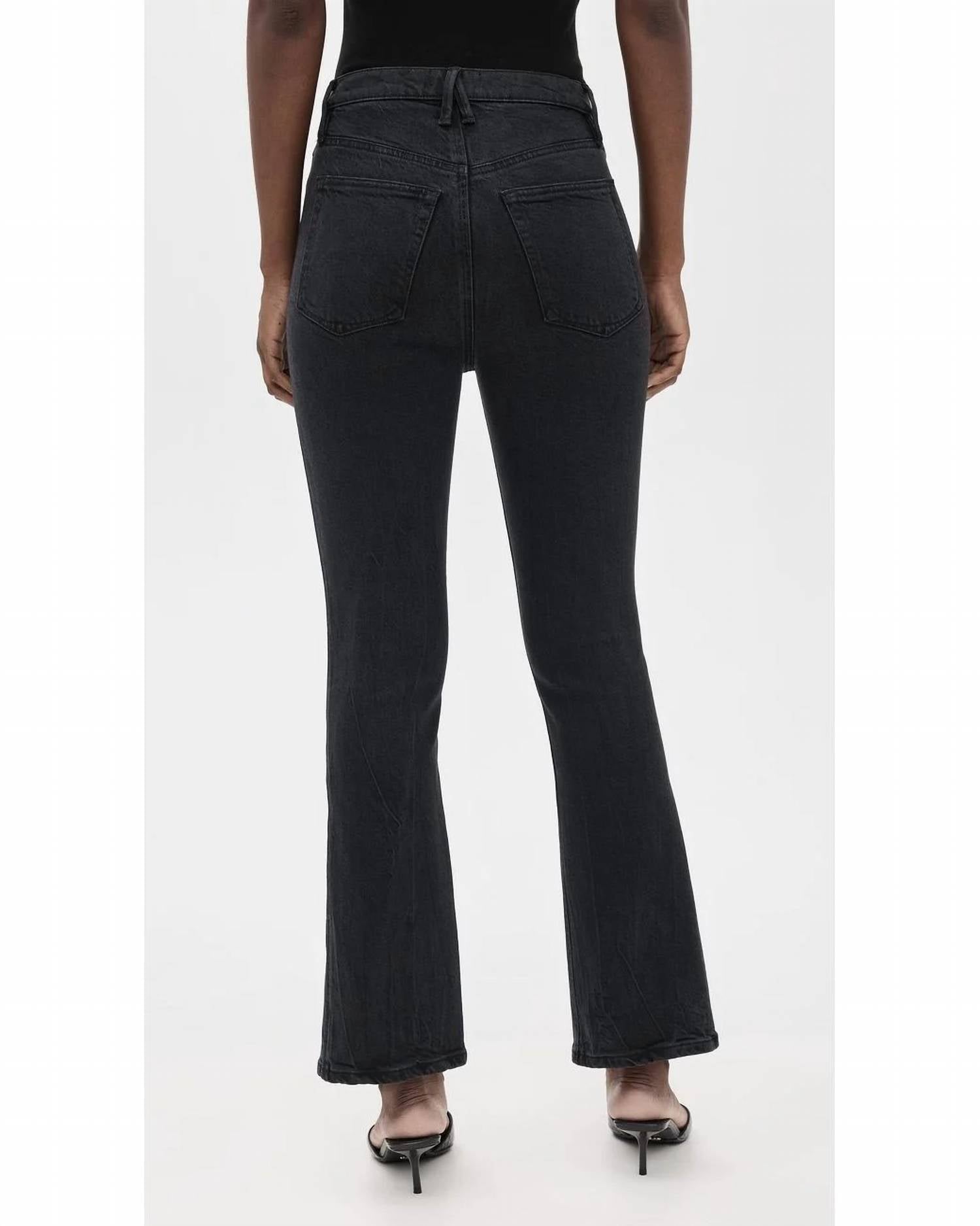 Good American - Good Standard Kick Flare Jeans
