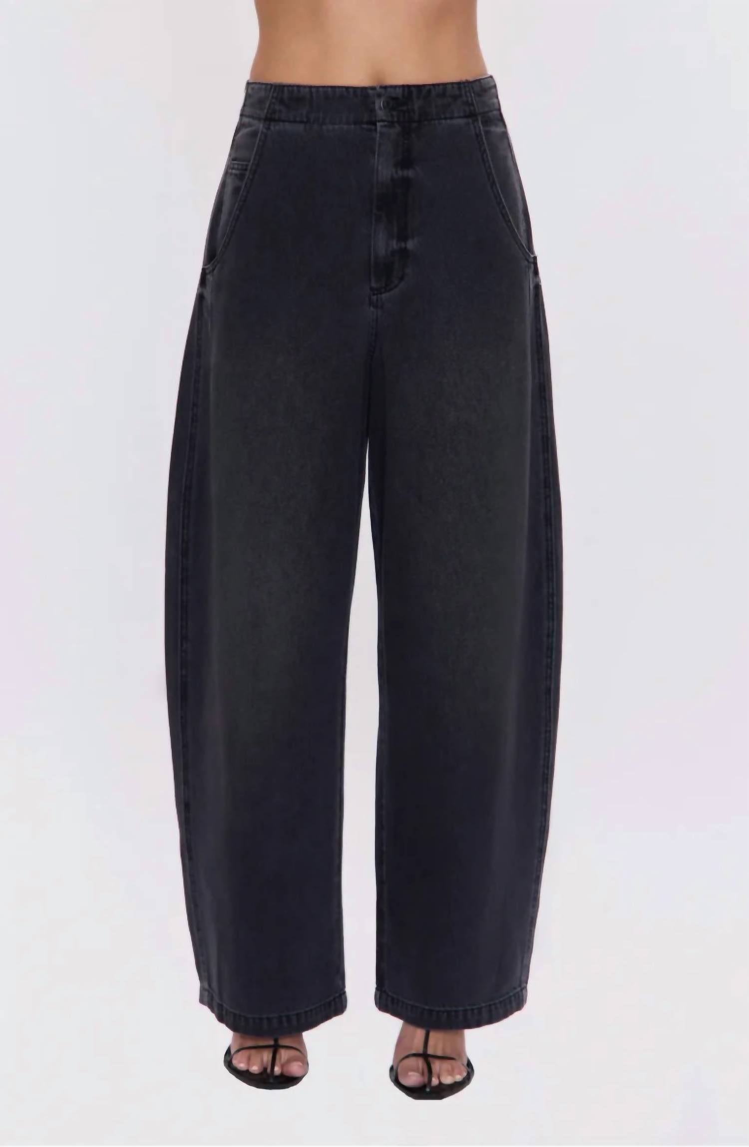 Pistola - Lottie High Rise Relaxed Bowed Jeans