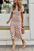 Astrid Honeycomb Maxi Dress