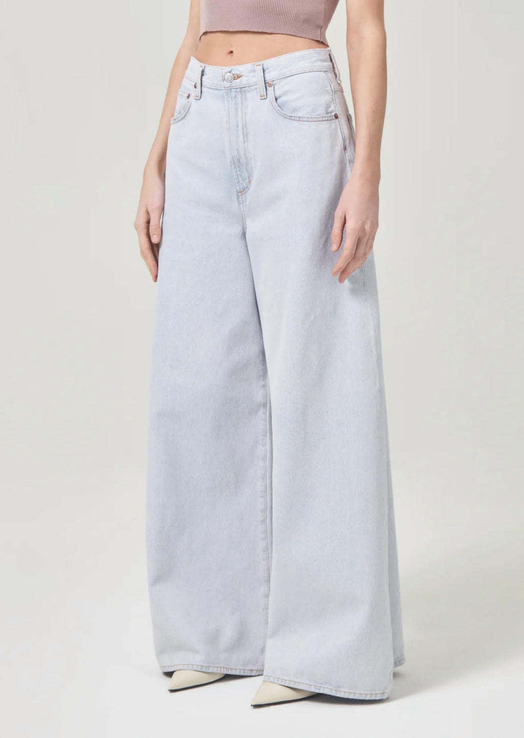 Agolde - Nolan High Rise Wide Leg Jean