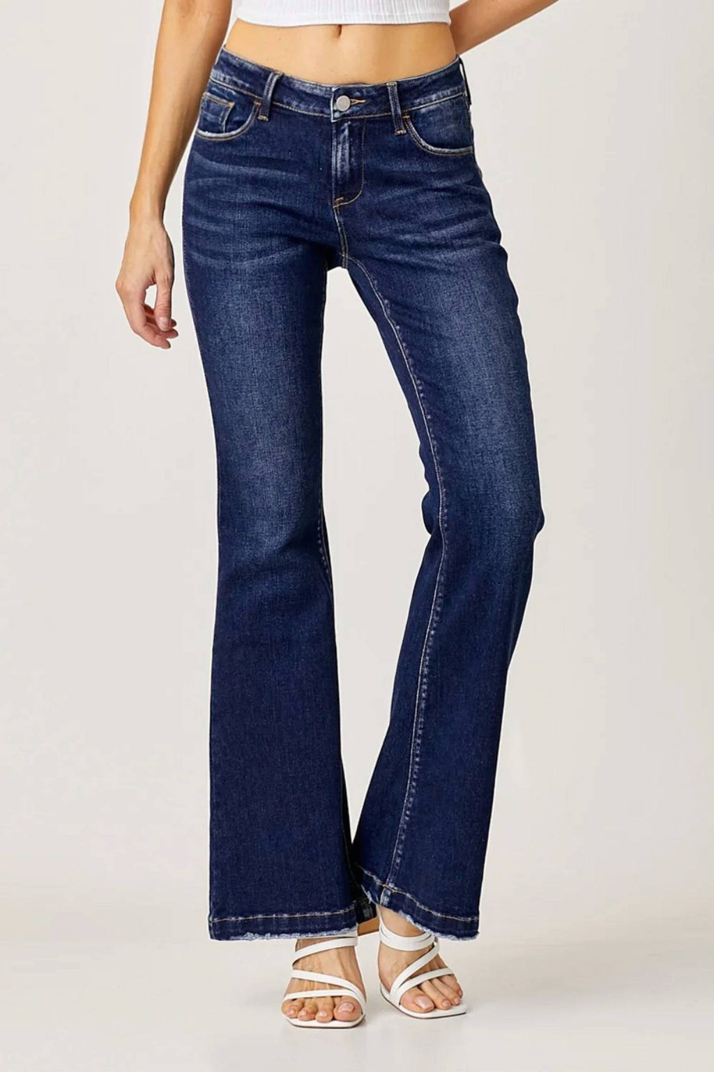 Risen - Low Rise Flare Jeans