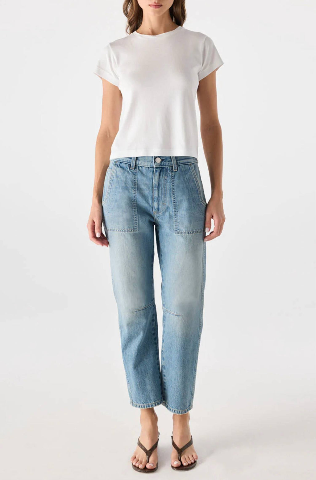 Amo - Cate High Rise Cropped Jeans