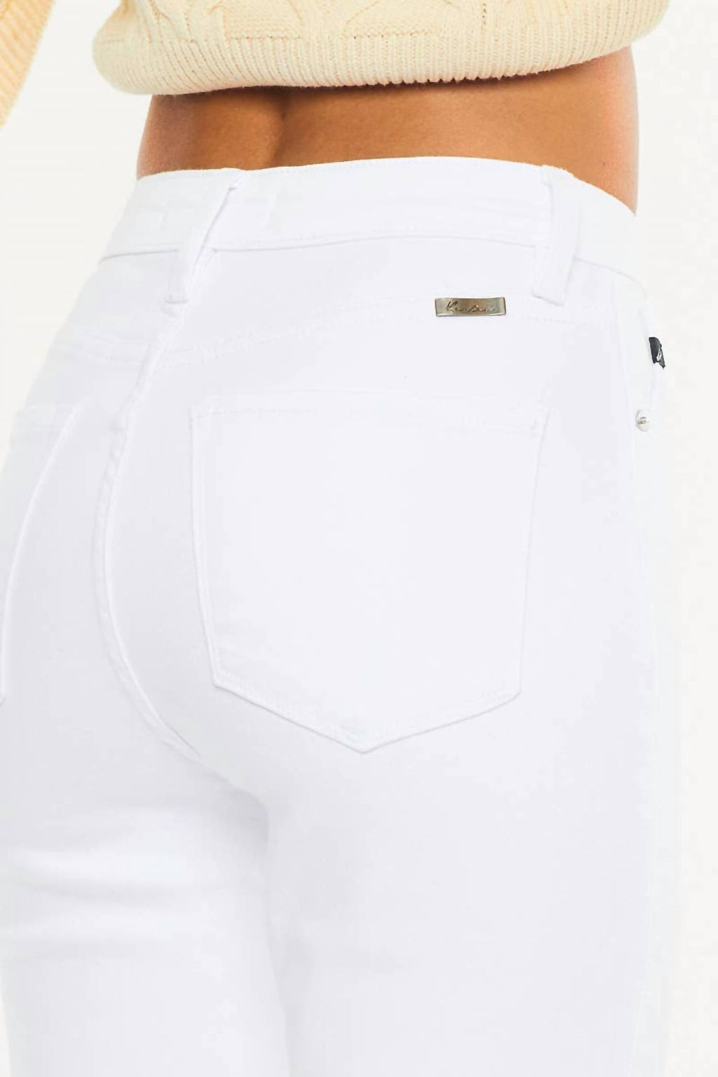 Kancan - High Rise Slim Straight Jeans