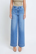 Hidden - Nori Front Pocket Wide Leg Jeans
