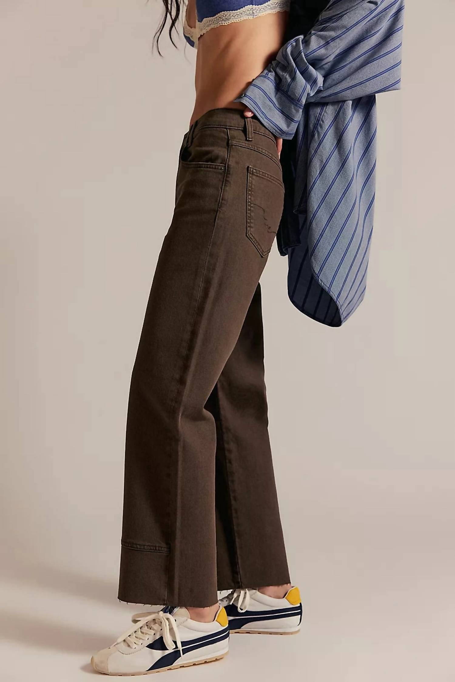 Free People - Women's Risk Taker Mid-rise Jeans