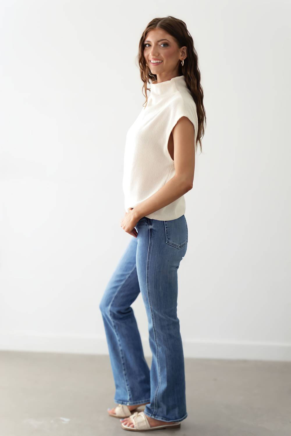 Just Black Denim - Levi Seamed Bootcut Jeans