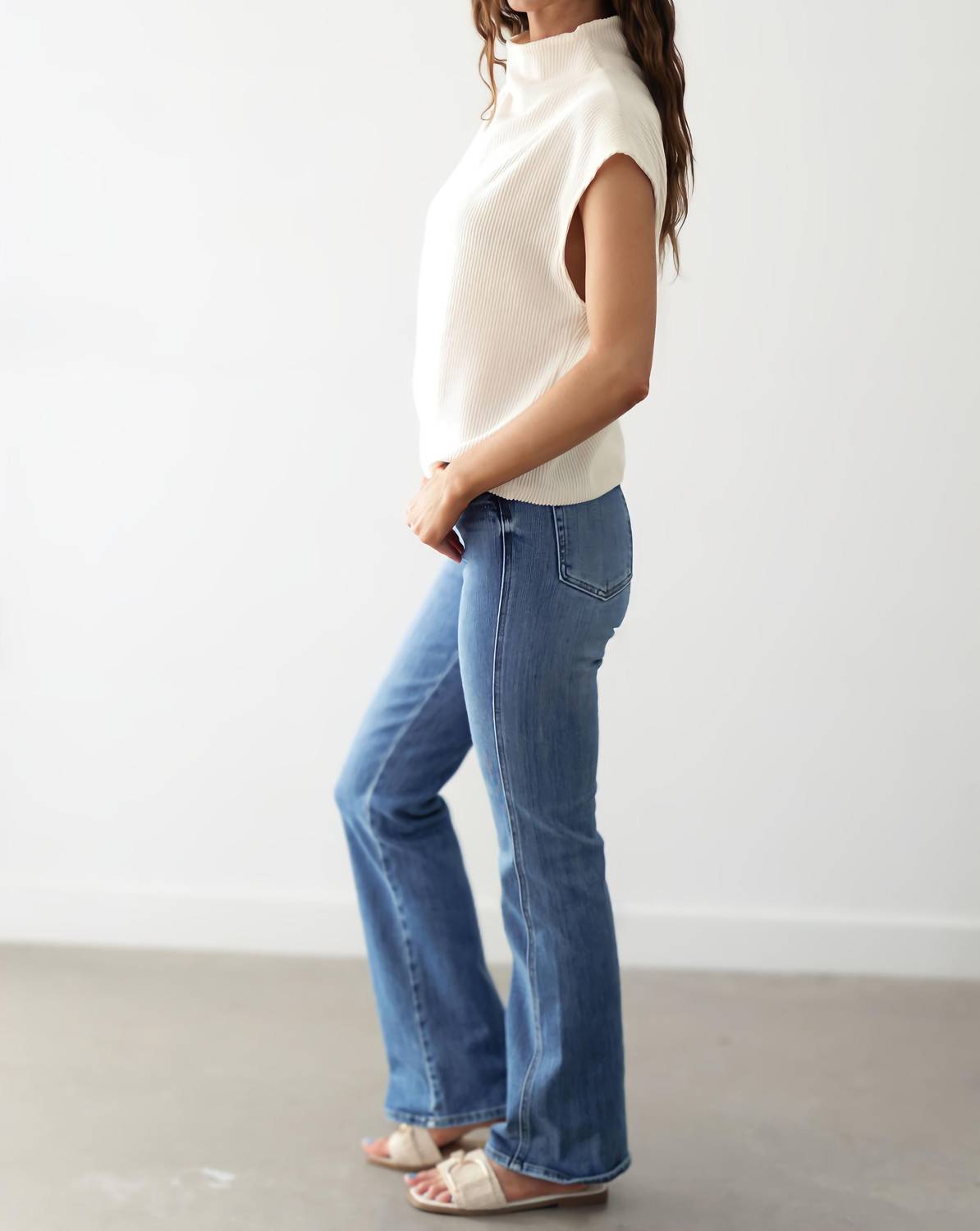 Just Black Denim - Levi Seamed Bootcut Jeans