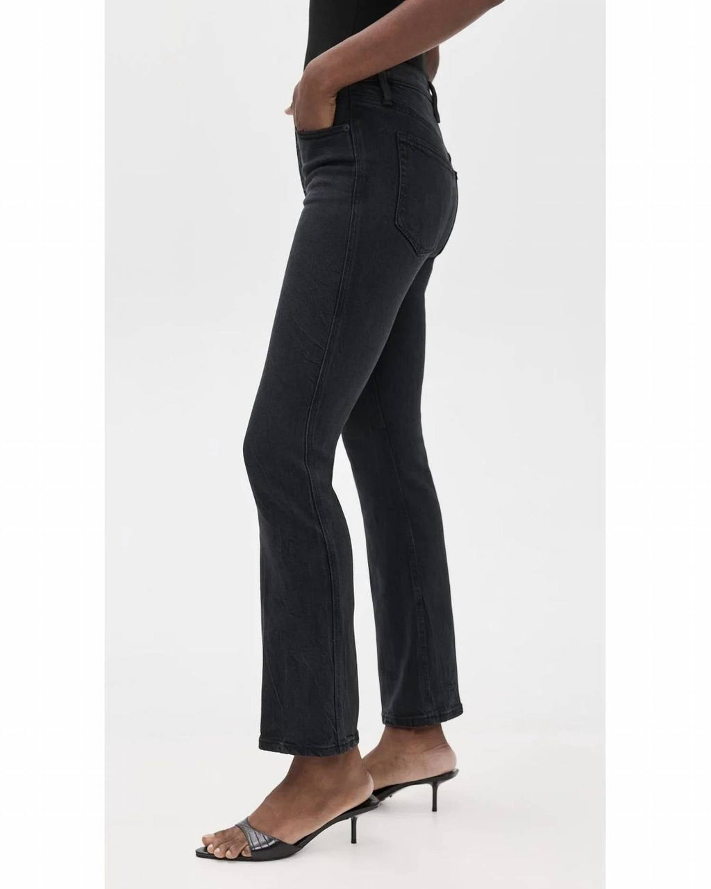 Good American - Good Standard Kick Flare Jeans