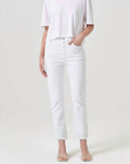 Agolde - Women's Riley High-rise Straight Crop Pant