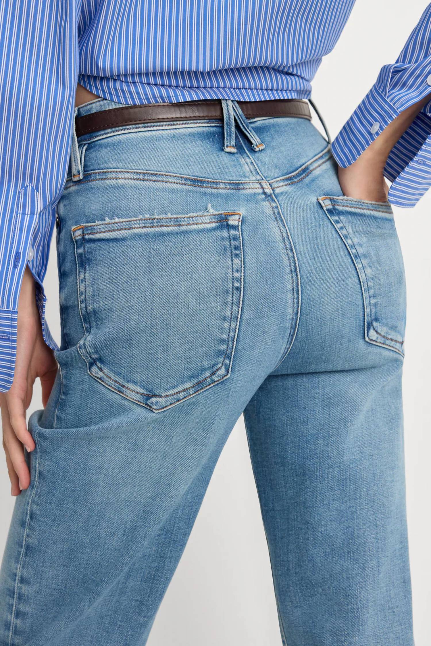 Good American - Good True Straight Jeans