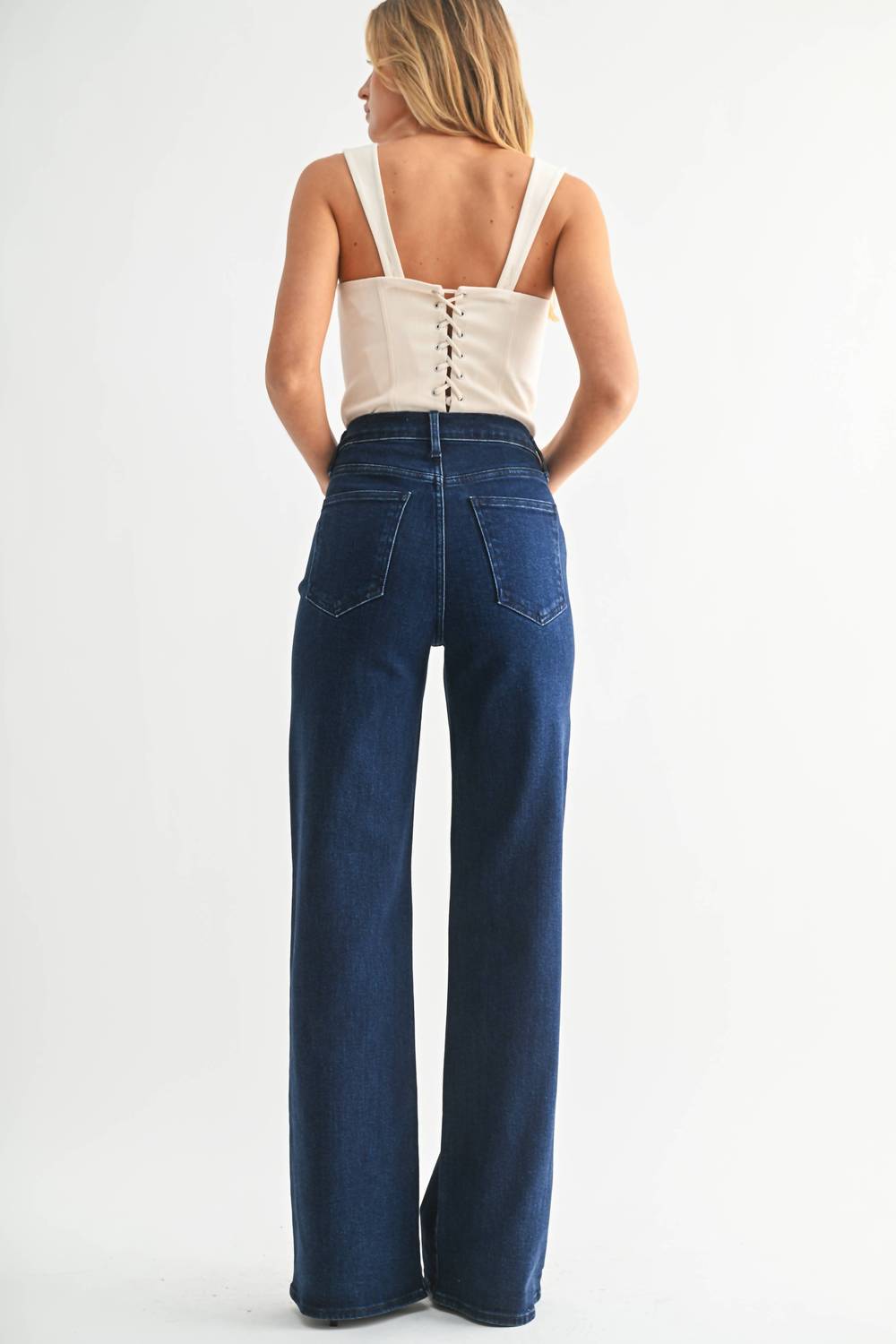 Just Black Denim - Palazzo Jean