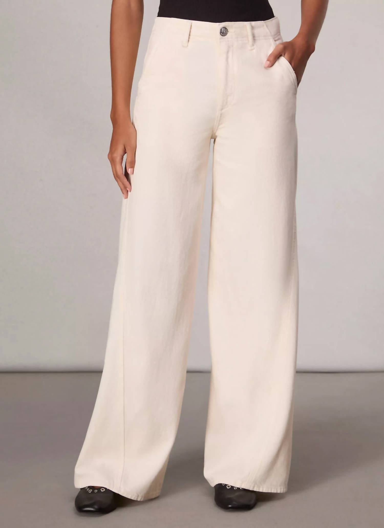 Rag & Bone - Featherweight Tailored Wide Leg Sofie Jeans
