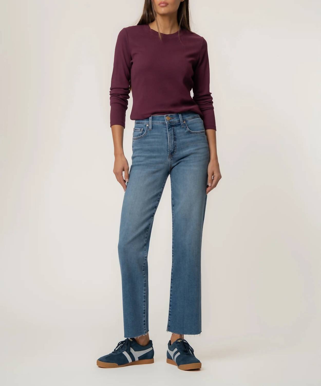 Kut From The Kloth - Avery High Rise Straight Leg Jeans