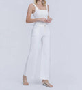 Vervet By Flying Monkey - High Rise Full Length Stacked Waistband Wide Leg Jeans