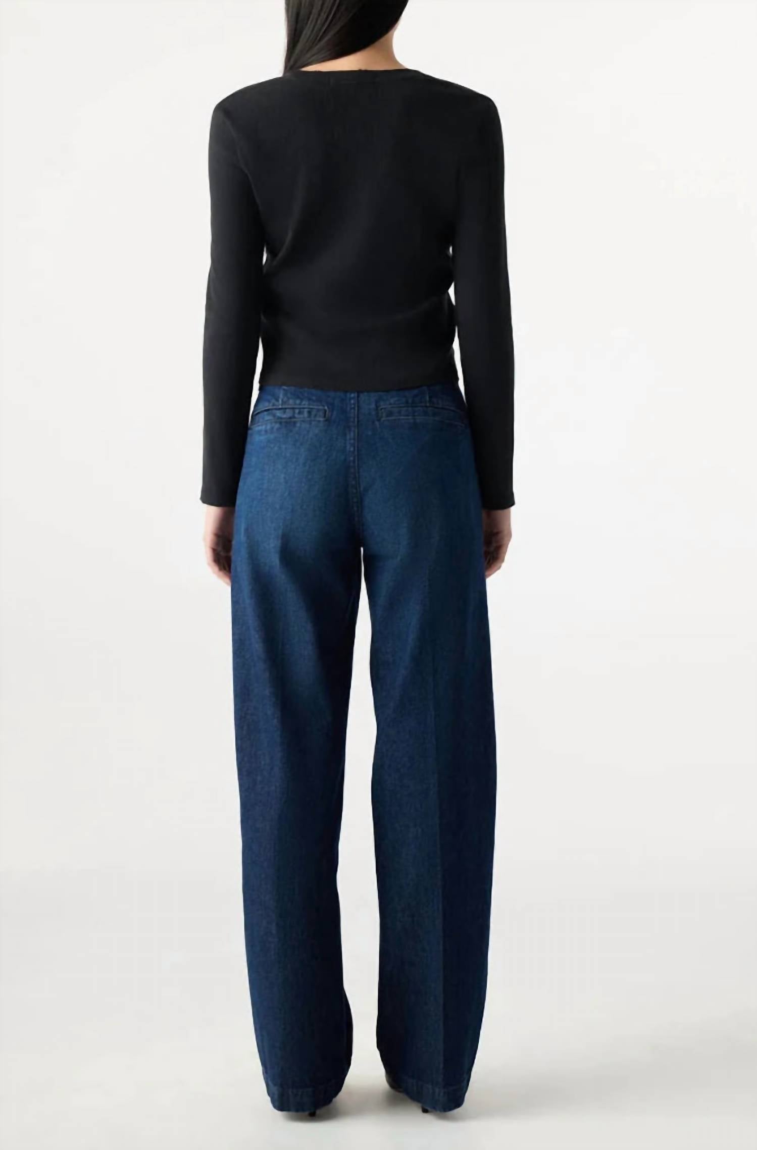 Amo - Greta High-rise Wide-leg Trousers