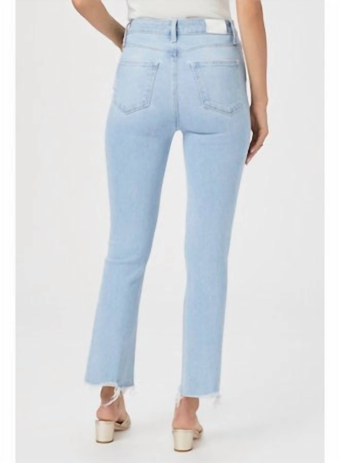 Paige - Claudine High Rise Ankle Flare Jeans
