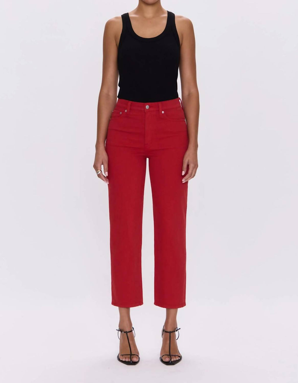 Pistola - Charlie High Rise Straight Jeans
