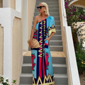 One Shoulder Maxi Dress