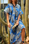 Papyrus Kimono Sleeve Tunic Dress