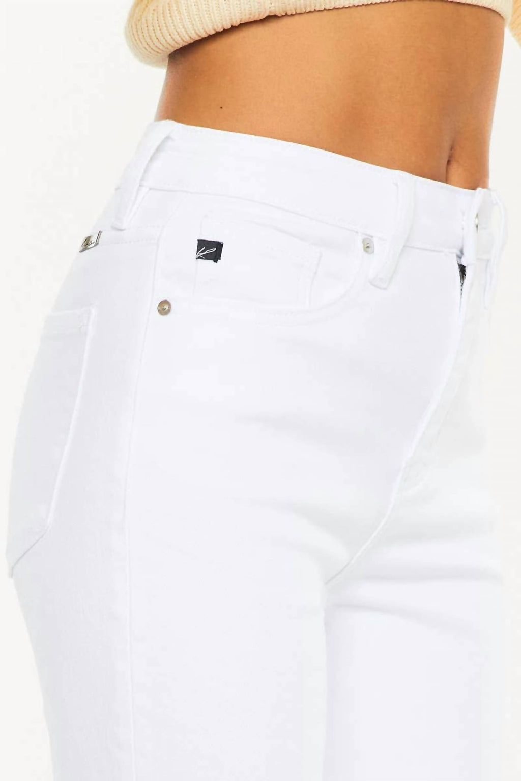 Kancan - High Rise Slim Straight Jeans