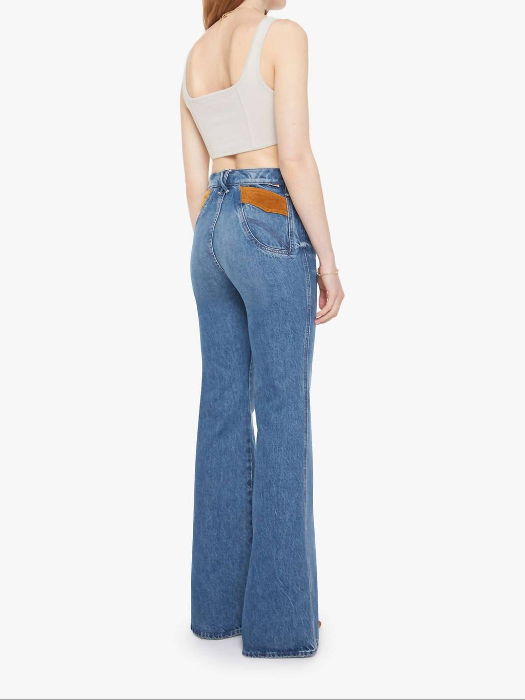 Mother - The Pointy Pocket High-rise Flare Jeans
