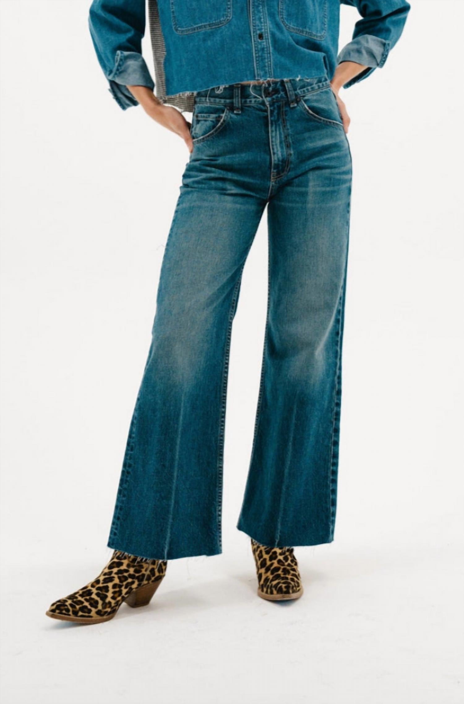Askk Ny - Mercer High Rise Wide Leg Jean