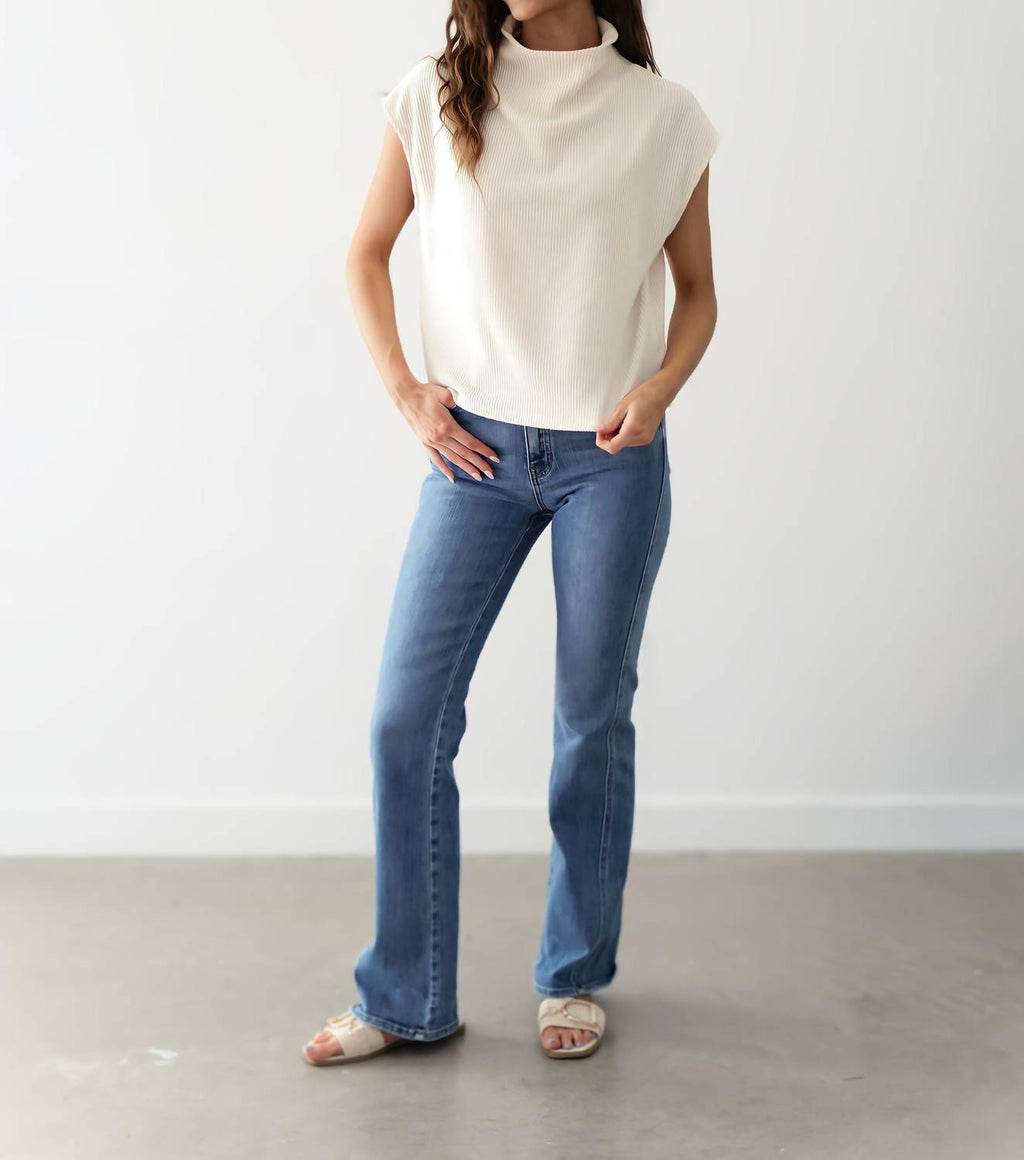 Just Black Denim - Levi Seamed Bootcut Jeans