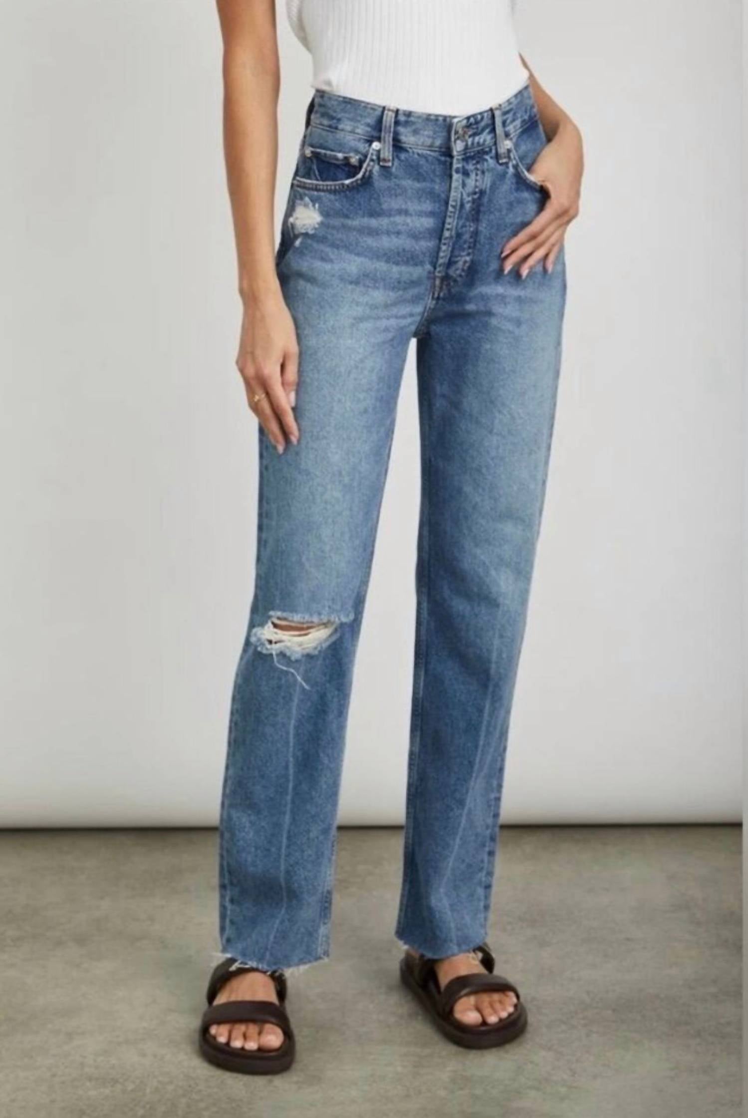 Rails - Women's Topanga High Rise Straight Jeans