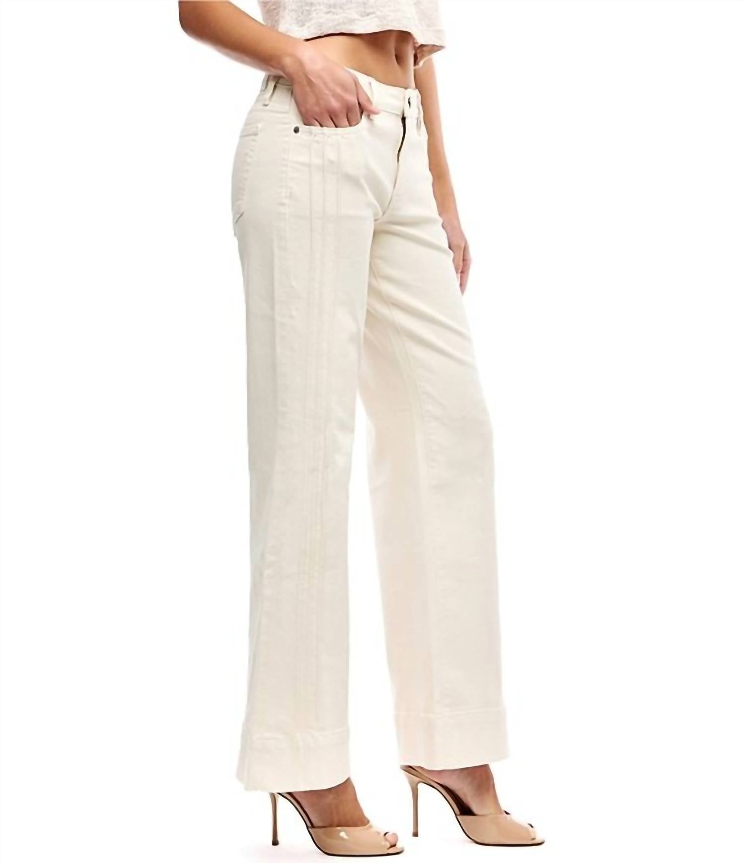 Hidden - Happi Pintuck Flare Jeans