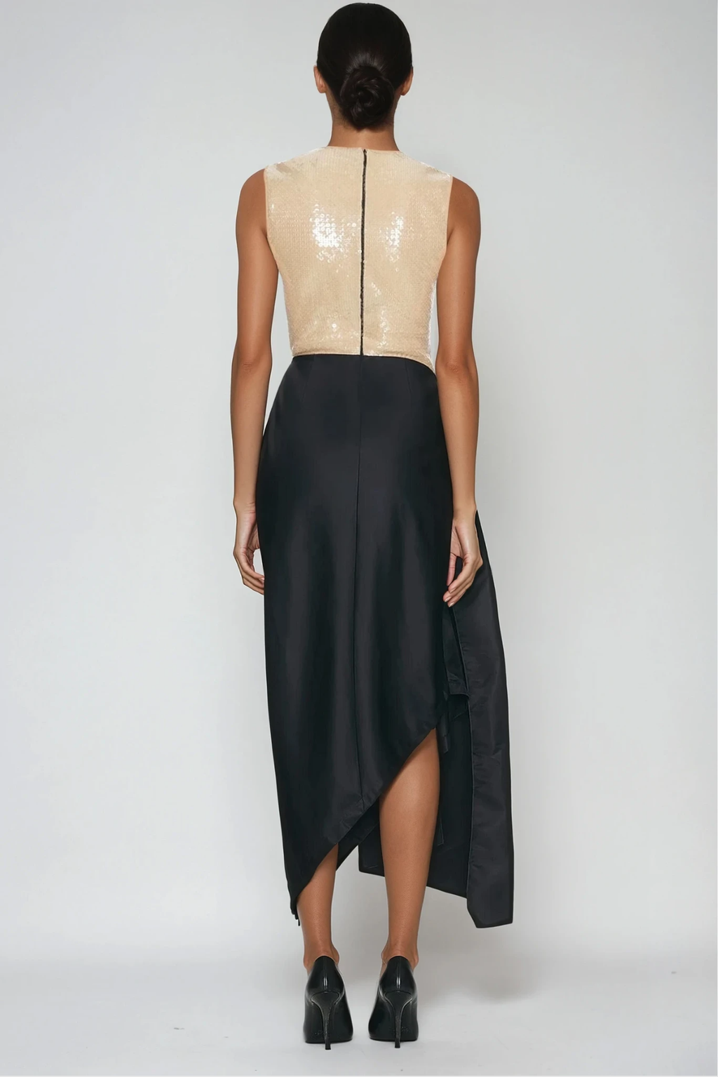 Dubhghlas Deconstruct Sequin Maxi Dress