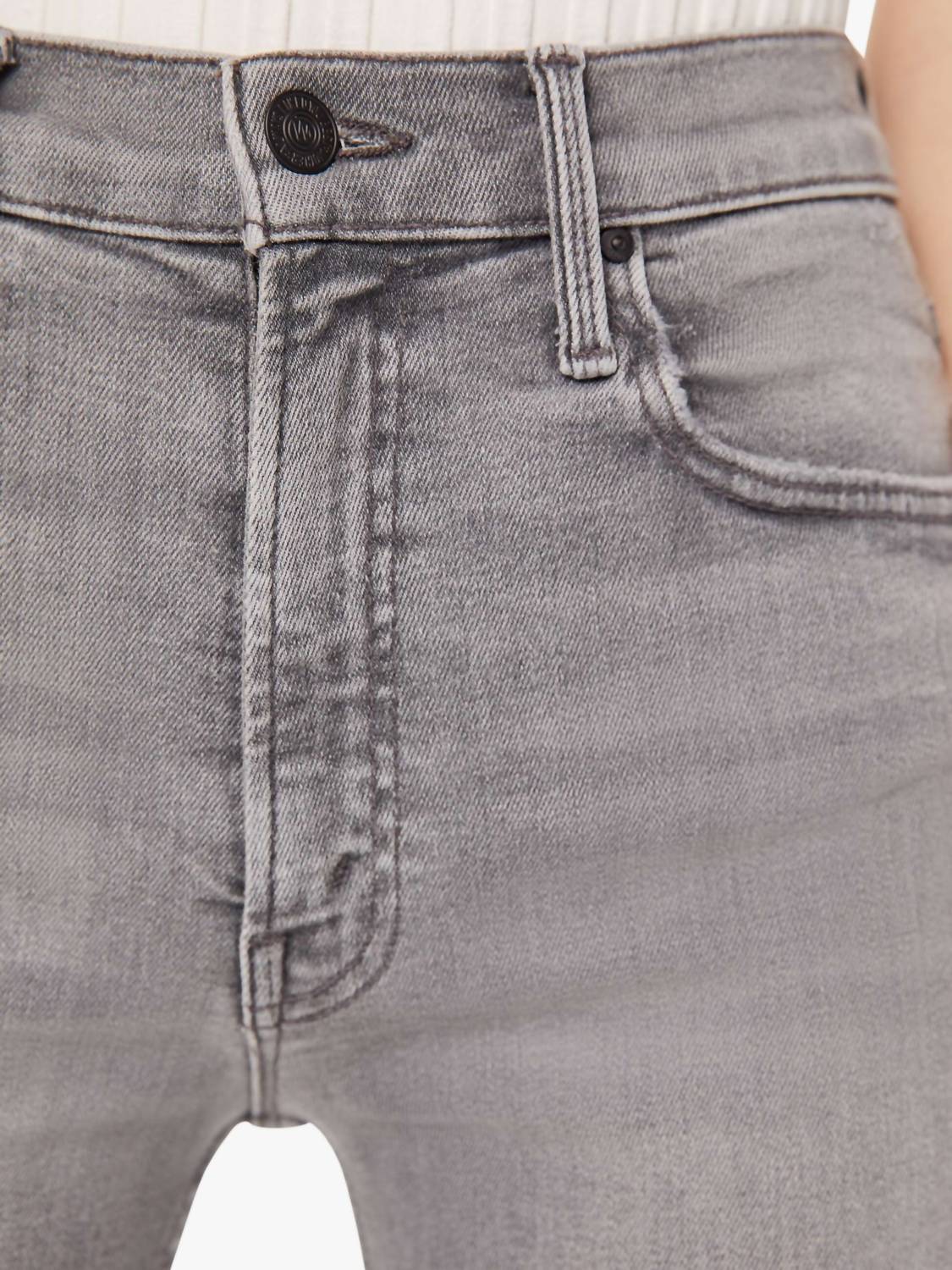 Mother - THE MID RISE RIDER SKIMP JEAN
