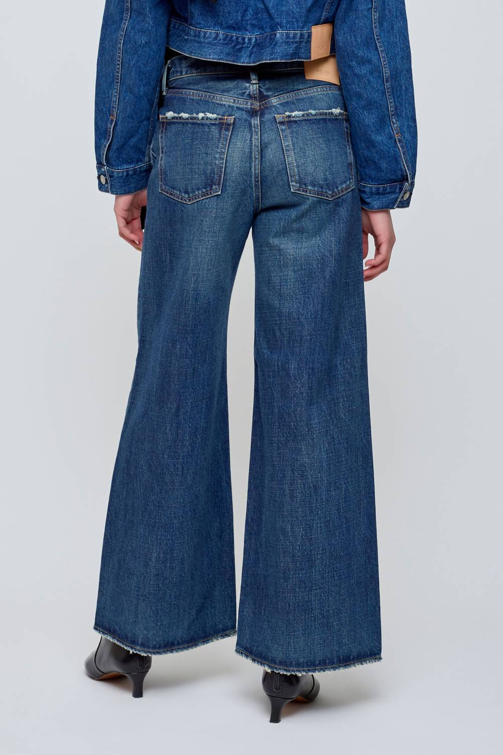 Moussy - Mcdavid Straight Baggy Jeans