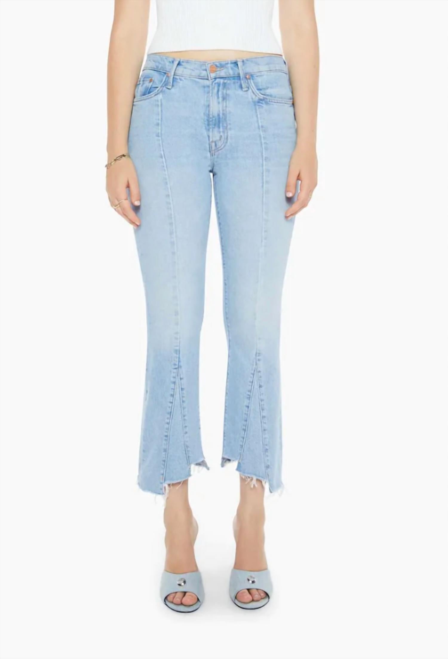 Mother - Insider Crop Pointy Fray Jeans