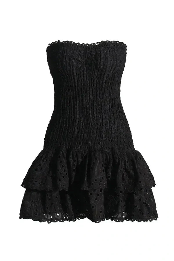 Starla Strapless Summer Mini Dress