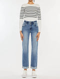 Kancan - Kiana High Rise Slim Straight Jeans
