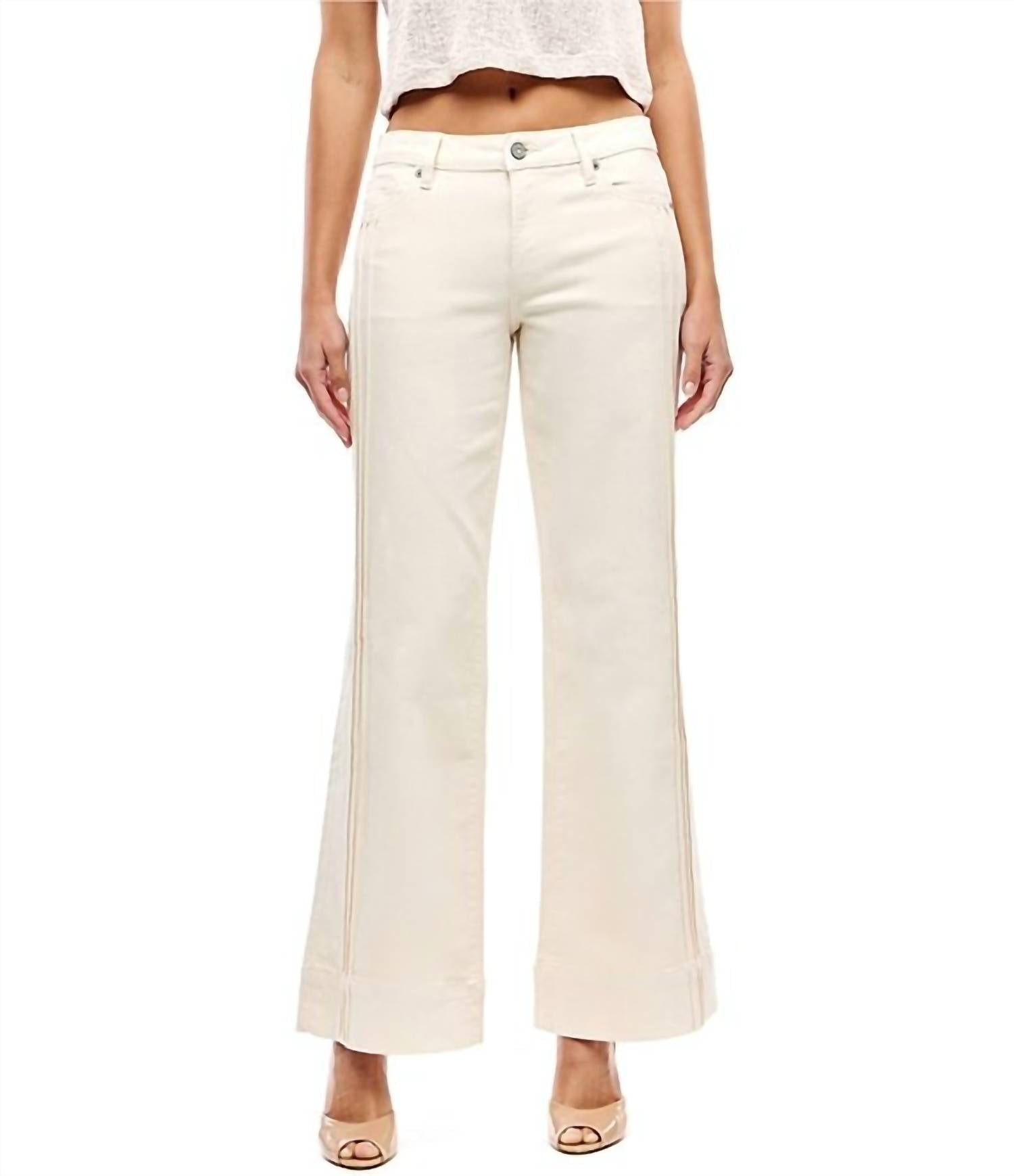 Hidden - Happi Pintuck Flare Jeans