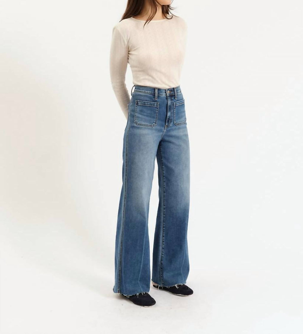 Daze - Far Out High Rise Wide Leg Jeans